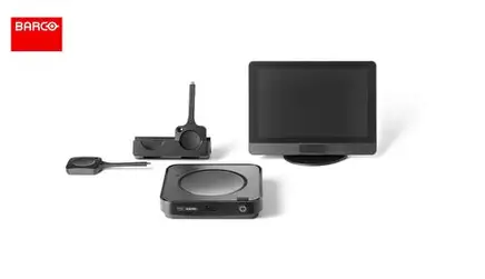 Hệ thống hội nghị không dây Barco ClickShare Hub Core and Control Panel Kit